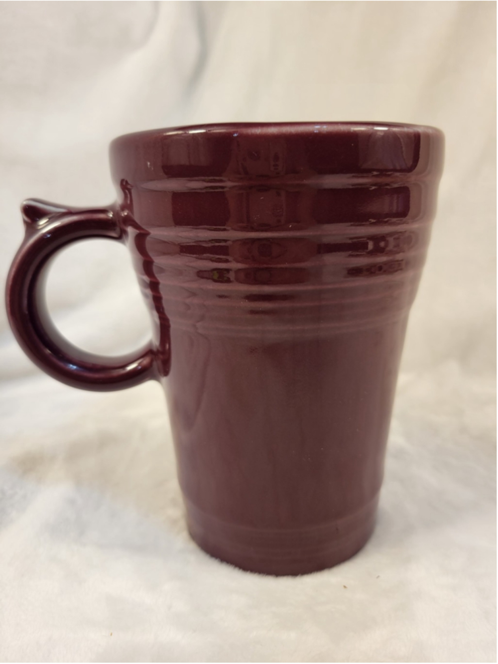 Fiesta Latte Mug Claret Homer Laughlin HLC Fiestaware 2nd